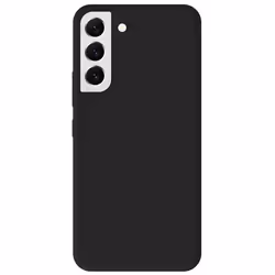 Coque en silicone noir - Compatible Samsung Galaxy S22 Plus