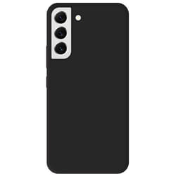 Coque en silicone noir - Compatible Samsung Galaxy S22 Plus