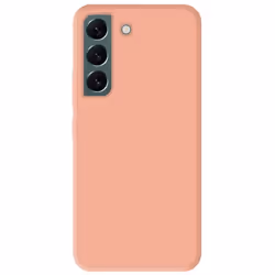 Coque en silicone rose pale - Compatible Samsung Galaxy S22