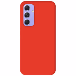 Coque en silicone rouge - Compatible Samsung Galaxy A54 5G