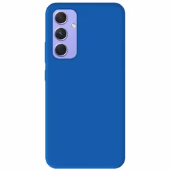 Coque en silicone bleu - Compatible Samsung Galaxy A54 5G