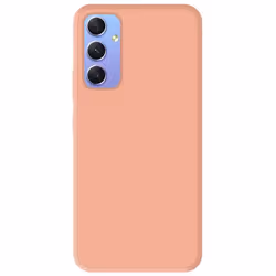 Coque en silicone rose pale - Compatible Samsung Galaxy A34 5G