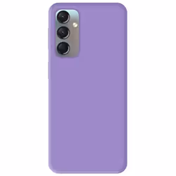 Coque en silicone violet - Compatible Samsung Galaxy A24 4G