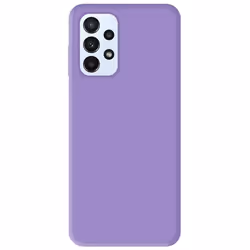 Coque en silicone violet - Compatible Samsung Galaxy A23 4G Samsung Galaxy A23 5G