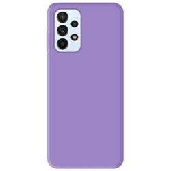 Coque en silicone violet - Compatible Samsung Galaxy A23 4G Samsung Galaxy A23 5G