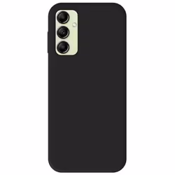 Coque en silicone noir - Compatible Samsung Galaxy A14 5G Samsung Galaxy A14 4G