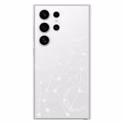 Coque en silicone - Compatible Samsung Galaxy S24 Ultra - design lignes etoilees