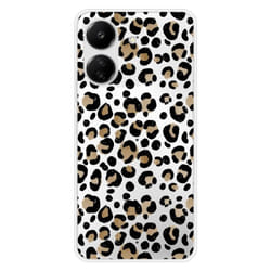 Coque en silicone - Compatible Xiaomi Redmi 13C 4G - design leopard