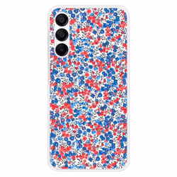 Coque en silicone - Compatible Samsung Galaxy A15 - design liberty wiltshire bleu