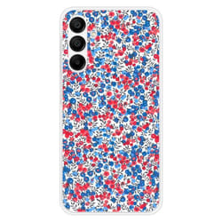Coque en silicone - Compatible Samsung Galaxy A15 - design liberty wiltshire bleu