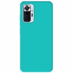 Coque en silicone vert deau - Compatible Xiaomi Redmi Note 11 Pro