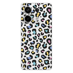 Coque en silicone - Compatible Xiaomi Redmi Note 13 Pro 5G - design leopard colore