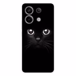 Coque en silicone - Compatible Xiaomi Redmi Note 13 Pro 5G - design yeux de chat