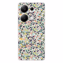 Coque en silicone - Compatible Xiaomi Redmi Note 13 Pro 4G - design liberty wiltshire vert