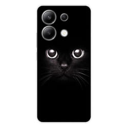 Coque en silicone - Compatible Xiaomi Redmi Note 13 4G - design yeux de chat