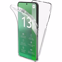 Coque intégrale 360°- Compatible Xiaomi Redmi Note 13 Pro 5G – Double protection transparente