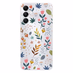 Coque Silicone Imprimée - 1001 Coques - Samsung Galaxy A25 - Fleurs Colorées - Souple - Protection Optimale