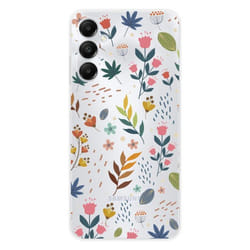 Coque Silicone Imprimée - 1001 Coques - Samsung Galaxy A25 - Fleurs Colorées - Souple - Protection Optimale