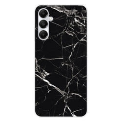 Coque en silicone - Compatible Samsung Galaxy A05S - design marbre noir