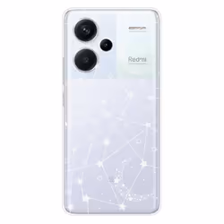 Coque en silicone - Compatible Xiaomi Redmi Note 13 Pro Plus 5G - design lignes etoilees