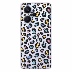 Coque en silicone - Compatible Xiaomi Redmi Note 13 Pro Plus 5G - design leopard colore