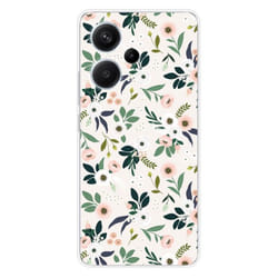 Coque en silicone - Compatible Xiaomi Redmi Note 13 Pro Plus 5G - design flowers
