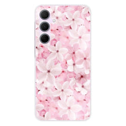 Coque en silicone - Compatible Samsung Galaxy A55 5G - design sakura