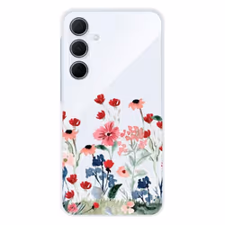 Coque Silicone Imprimée - 1001 Coques - Galaxy A35 5G - Printemps en fleurs - Souple - Transparent