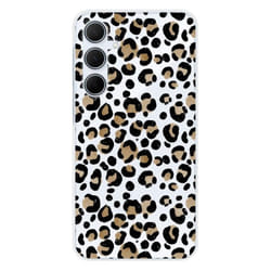 Coque en silicone - Compatible Samsung Galaxy A35 5G - design leopard