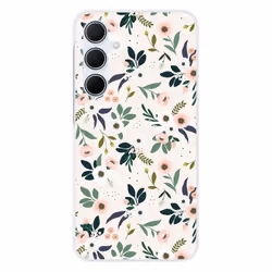 Coque en silicone - Compatible Samsung Galaxy A35 5G - design flowers
