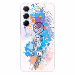 Coque en silicone - Compatible Samsung Galaxy A35 5G - design dreamcatcher color