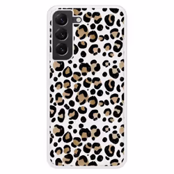 Coque Silicone Renforcée - Samsung - Galaxy S22 Plus - Design Léopard - Antichoc - Impression Brillante