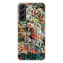 Coque en silicone renforcé - Samsung - Galaxy S22 Plus - Imprimée - Multicolore - Graffiti 1