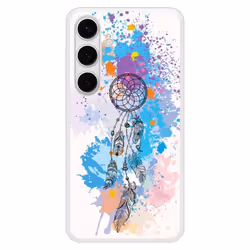 Coque en silicone renforcé - Samsung - Galaxy S24 Plus - Dreamcatcher Color - Multicolore - Semi-rigide