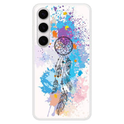 Coque en silicone renforcé - Samsung - Galaxy S24 Plus - Dreamcatcher Color - Multicolore - Semi-rigide