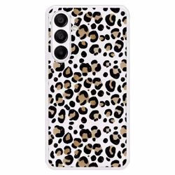 Coque Silicone Renforcée - Samsung - Galaxy A15 - Design Léopard - Antichoc - Impression Brillante