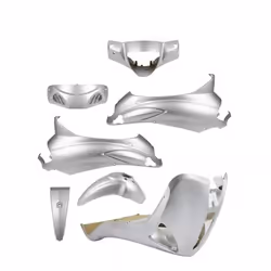 Kit carénage Générique pour scooter Piaggio 125 Liberty 2009-2012 Gris