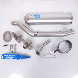 Silencieux échappement Leovince X3 pour moto Suzuki 400 DRZ S 2001 à  2008