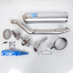 Silencieux échappement Leovince X3 pour moto Suzuki 400 DRZ S 2001 à  2008