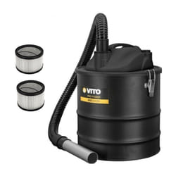 Aspirateur de cendres 1200W Cuve 18L + 2 Filtres hepa Vito