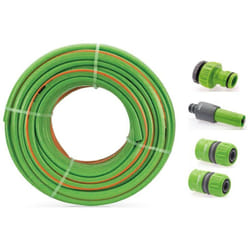 Tuyau arrosage Tressé 50 mètres diam 25mm 1'+ 4 Accessoires Diam 25mm Complet Vito