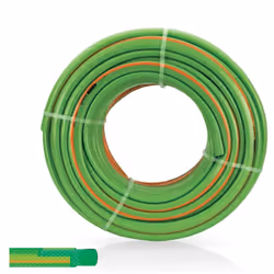 Tuyau d'arrosage tri couche polyester tressé de 50 mètres et de diamètre 25mm . Traité anti UV , il est souple et flexible et ...