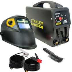 Stanley - Poste à souder 200 Ampères EVO200 Soudure mma + tig + Cagoule Automatique 9/13 fatmax