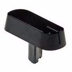 Manette noire pour four, cuisinière DE DIETRICH 76X4659 Appareils compatibles : [FOUR, CUISINIÈRE DE DIETRICH: ] FB4422U1, FB ...