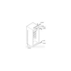 Bosch - Charniere inferieure pour refrigerateur b/s/h