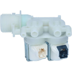 Electrovanne double (C00110333, 482000022813) Lave-linge ariston hotpoint, arthur martin electrolux, bauknecht, ignis Indesit kompatibel miele,