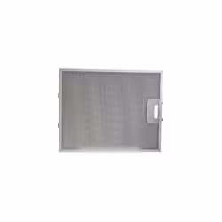 Filtre métallique anti graisse pour Hotte BOSCH 00353110. Dimensions : 310 x 250 x 8 mm.