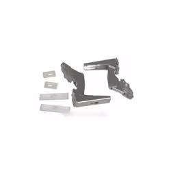 Lot de 2 Charnières (inférieur & supérieur) pour Réfrigérateur, Congélateur. Référence de la pièce : 481231018626, Marque : W ...