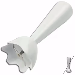 Pied de mixeur en plastique pour robot ménager BRAUN BR67050832 Appareils compatibles : [ROBOT MÉNAGER BRAUN: ] 4179, 4185, C ...