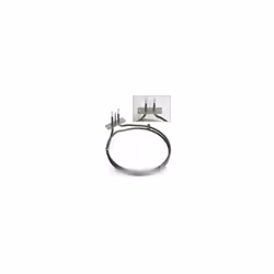 Résistance circulaire ø190mm 230v pour Micro-ondes INDESIT C00138834. Diamètre extérieur: 194 mm, Puissance : 1600 Watts.